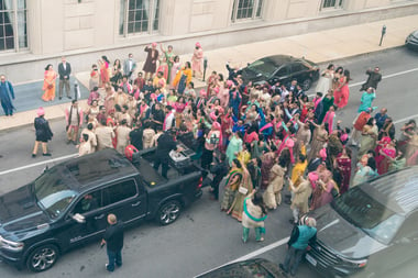 St Louis Indian Wedding Baraat