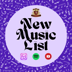 Purple Music Schoology Button
